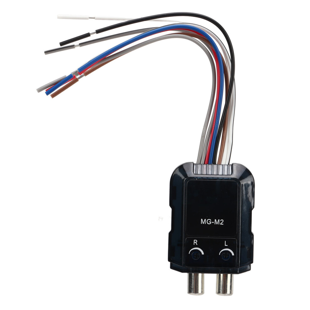 Car Audio Converter 2 Channel High To Low 80W Abs Universal Car Amplifier 7611371319610