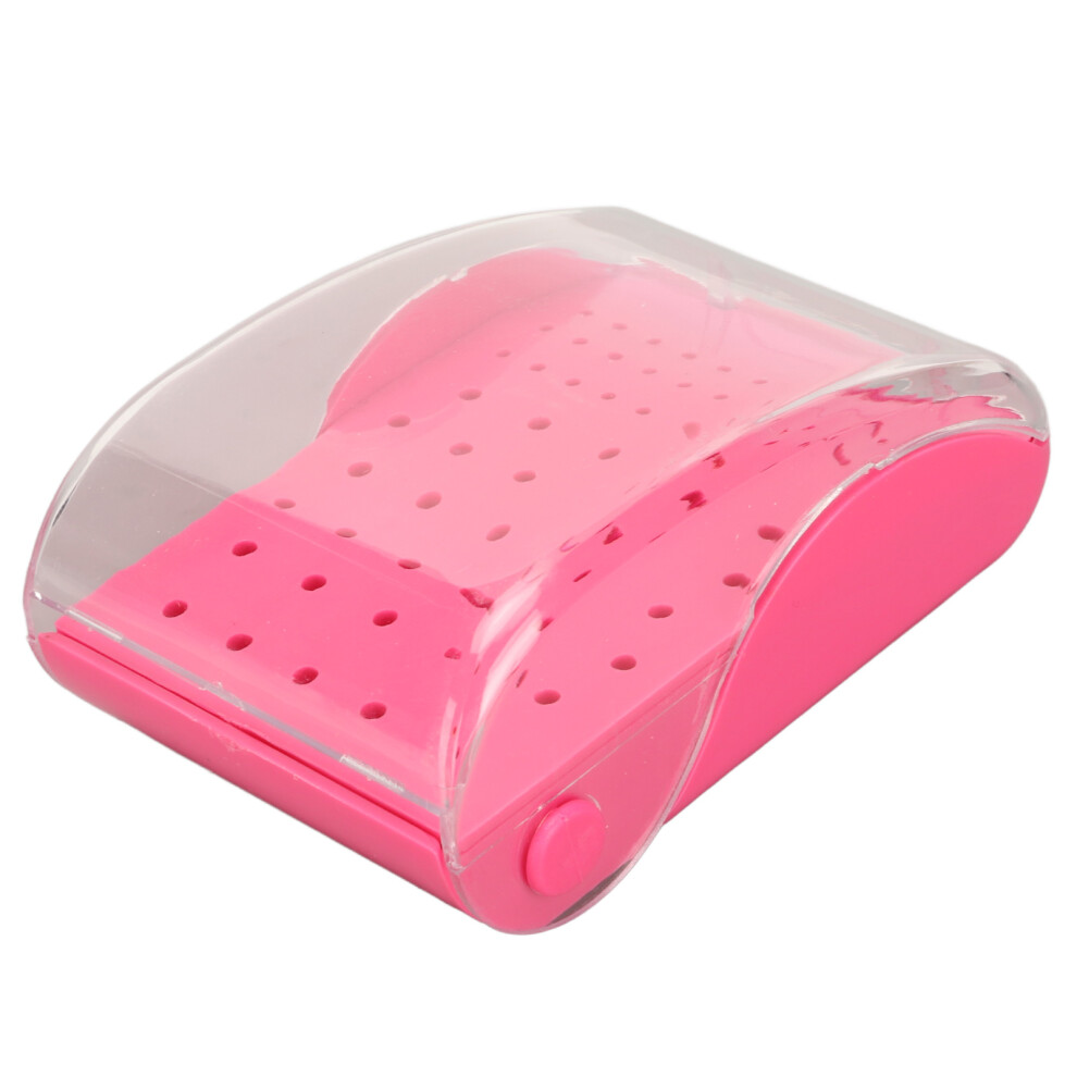 Autoclavable Dental Bur Case Pink 60 Hole Organizer for Dental Hospital Use