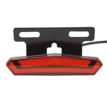 Elektrisches Fahrrad-Rücklicht LED-Bremslicht Blinksignal, ABS, 24-48V