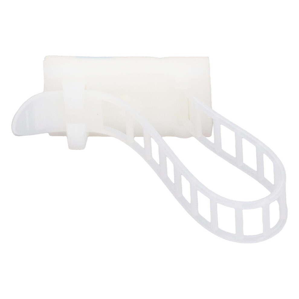 100Pcs White Nylon Adhesive Cable Clips, Strong Fixation & Insulation 4671371319341