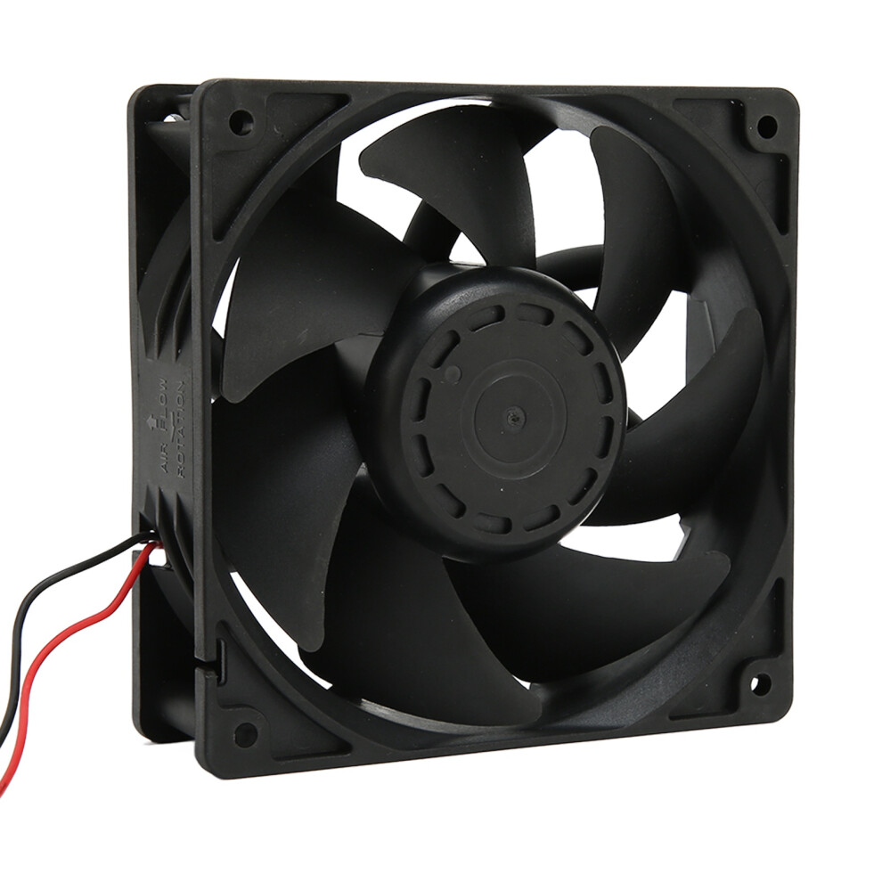 High-Speed Dc 24V 120Mm Cpu Cooling Fan 3200Rpm 120Cfm Ventilation 6911371323718