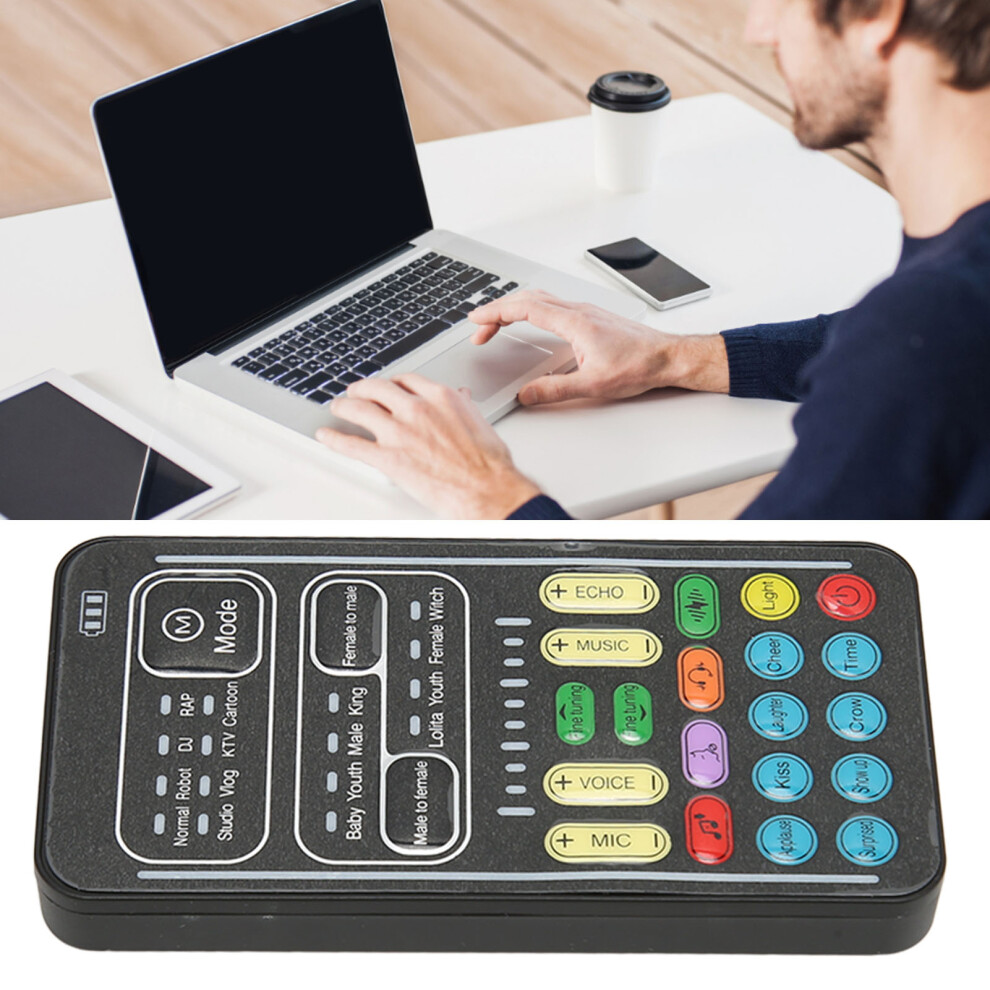 Real-Time Voice Changer With 8 Sound Modes For Online Games & Vlogs 8411371319530