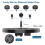 Versatile 7V 1.5W Solar Pump with Multiple Nozzles for Fish Tanks 9