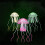 QISIWOLE Acquario con Meduse Artificiali Fluorescenti e Luminose - Offerte imperdibili 5