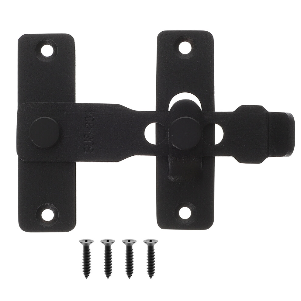Adjust The Lock Barn Door Latches Locks Stainless Steel Aluminum Doors No Punching Slide Hotel For 9191629263967