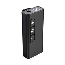Receptor Bluetooth auto wireless hands-free apel adaptor convertor audio cu afișaj digital card TF