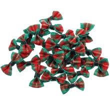 Mini strikjes (30 stuks) Kleine strikjes voor poppenaccessoires Cadeauverpakkingen Baby Kerstkransen Stoffen strikjes