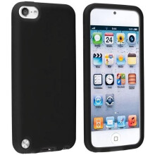 Touch 6 Case/Touch 5 Case, [Black] Soft Rubber TPU Gel Anti Slip Slim Grip Cover Case for iPod Touch 7 (7th Generation)