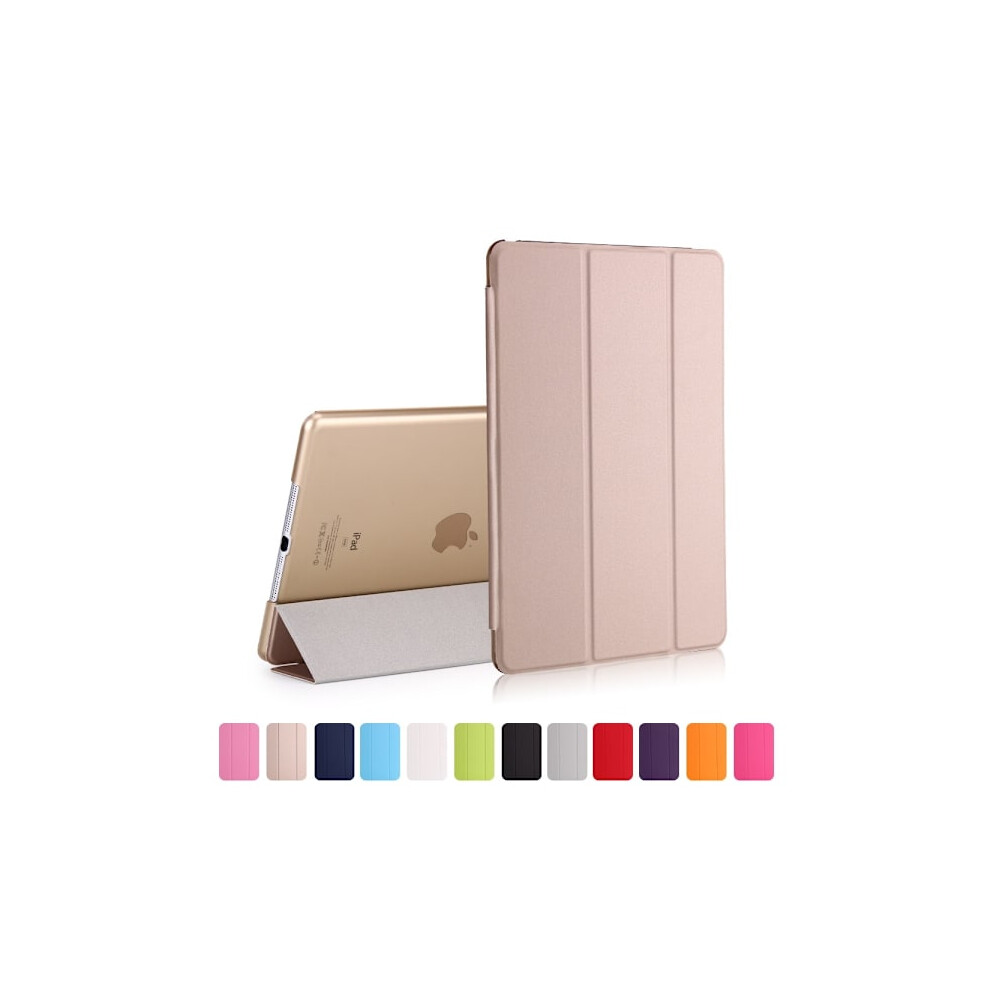 Compatible With Ipad 9.7" 5/6 Tri-Fold Case - Gold 9554910388907