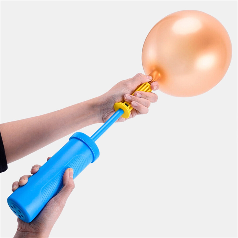 Hohaski Balloon Pump Handheld Two-Way Dual Action - Hand Blower Air Pumper For Balloons - Ballon Inflator Pumping - Manual Baloon Inflators Machine 9191629340026