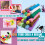 100PC Chenille Stem Solid Color Pipe Cleaners Set for DIY Arts Crafts Decoration 2
