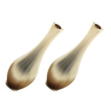 vasi in ottone, mini vasi da tavolo creativi, ornamenti floreali in stile antico.