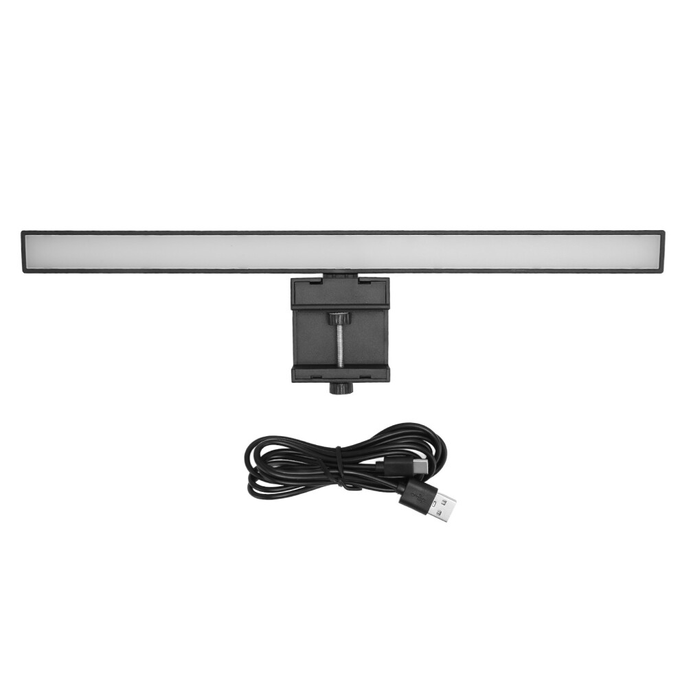 Usb Powered Computer Monitor Bar, Dimmable Led Screen Lamp With Stepless Dimming For Eye Caring In Home Office Gaming (Space Saving Touch Contro Light 9147006701058