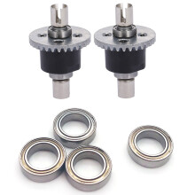 2Pcs Metal Differential Gear 144001-1309 for 144001 1/14 4WD RC Car Spare Part & 1set 144001-1297 Bearing