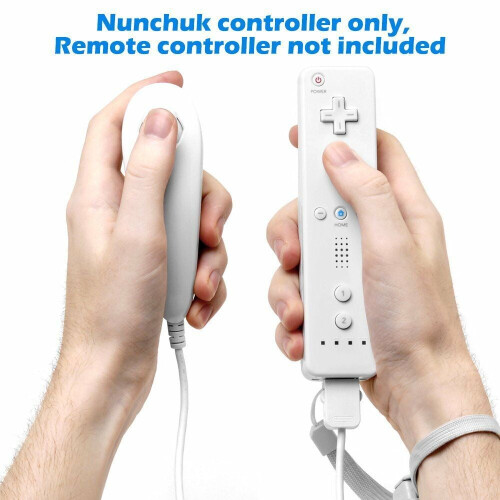 Τηλεχειριστήριο βιντεοπαιχνιδιών CNKOO Nunchuk για Wii & Wii U, ροζ 1