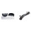 Rubber 4/4 Violin Practice Mute Black with 4/4 Black Violin Shoulder Rest Fully Adjustable for Both Height and Angle 2