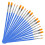 100 Pieces Kids Paint Brushes Set with 50 Strips Empty Paint Strips Paint Cup 7