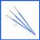 100 Pieces Kids Paint Brushes Set with 50 Strips Empty Paint Strips Paint Cup 3