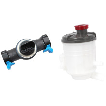 Power Steering Pump Fluid Reservoirs Oiler Oil Tank for 2006-2011 & Fuel Pressure Sensor for MK3 V40
