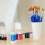 100 Pieces Kids Paint Brushes Set with 50 Strips Empty Paint Strips Paint Cup 9