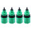 4 Pcs Garden Hose Pipe One Way Adapter & 100 Pcs Adjustable Atomization Dripper Atomization Connection Tee Joint 9