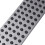 4Pcs Accelerator Brake Footrest Pad for   with 50Pcs Door  Trim Panel Moulding Clip for  E46 E36 2