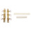 1 Set Classical Guitar Tuning Keys Pegs Machine Heads Tuner with 6 String Classical Guitar Bone Bridge Saddle and Nut 1