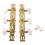 1 Set Classical Guitar Tuning Keys Pegs Machine Heads Tuner with 6 String Classical Guitar Bone Bridge Saddle and Nut 3
