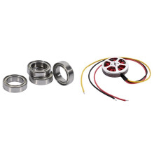 360Kv High Torque Brushless Motors for Multi-Axis Aircraft with 4 Pcs Bearing BE003 for JLB Racing 1/10 RC Car