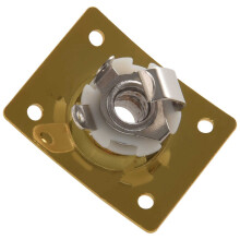 1x Square Style Jack Plate Guitar Bass Jack 1/4 Output Input Jack Socket & 10Pcs/ Box Eb Alto Saxophone Reeds