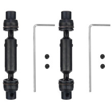 2X Upgrade Metal CVD Drive Shaft for WPL D12 C24 C34 B14 B24 B16 B36 MN D90 MN99S HengLong RC Car Parts Accessories,BK