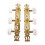 1 Set Classical Guitar Tuning Keys Pegs Machine Heads Tuner with 6 String Classical Guitar Bone Bridge Saddle and Nut 2