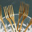 Food Tongs Kitchen Utensils Buffet Cooking Tools with 20Pcs Flatware Fruit fork Snack Dessert fork Kitchen Tableware 2