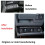 for  Navara NP300 2016-2019 Car Front Water Cup Holder Protector Frame & Car Headlight  Button Cover 10