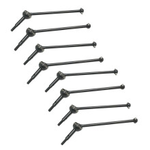 8Pcs Steel Front Rear Universal CVD Drive Shaft for 144001 124018 124019 RC Car Upgrade Parts Accessories