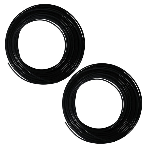 2X 3D Printer Pen Filament 1.75mm PLA 10M(Black PLA)