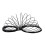 2X 3D Printer Pen Filament 1.75mm PLA 10M(Black PLA) 4