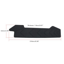Bike Chainstay Protector Pad Durable Plastic Guard for Mountain & Road Bikes