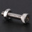 100Set M2X10mm Toma Hexagonal Cabeza Tapa Moleteada TORNILLOS Pernos Tuerca 3