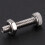 100Set M2X10mm Toma Hexagonal Cabeza Tapa Moleteada TORNILLOS Pernos Tuerca 5