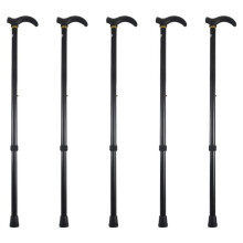 5X Aluminium Alloy Ultralight Walking Stick Adjustable Walking Cane for Elderly