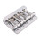 2X 4 String Hardtail Bridge for Precision Jazz Bass Chrome 201B-4 Badass 7