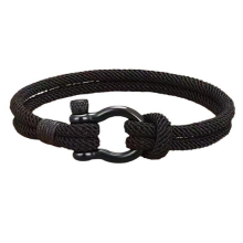 Meningsfulde gaver til søn, Personlige gaver fra mor og far Inspirerende armbånd, Håndlavet PU-læderrem med rustfri stålspænde, Symbol på
