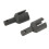 1 Paar DiffOutput Cup Standardgröße Stahl Schwarz 1/8 4WD 14