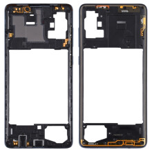 (black) Középső keret keret Samsung Galaxy A71-hez
