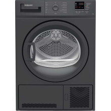 Hotpoint C HD C82 GGGD UK tumble dryer Freestanding Front-load 8 kg B Graphite