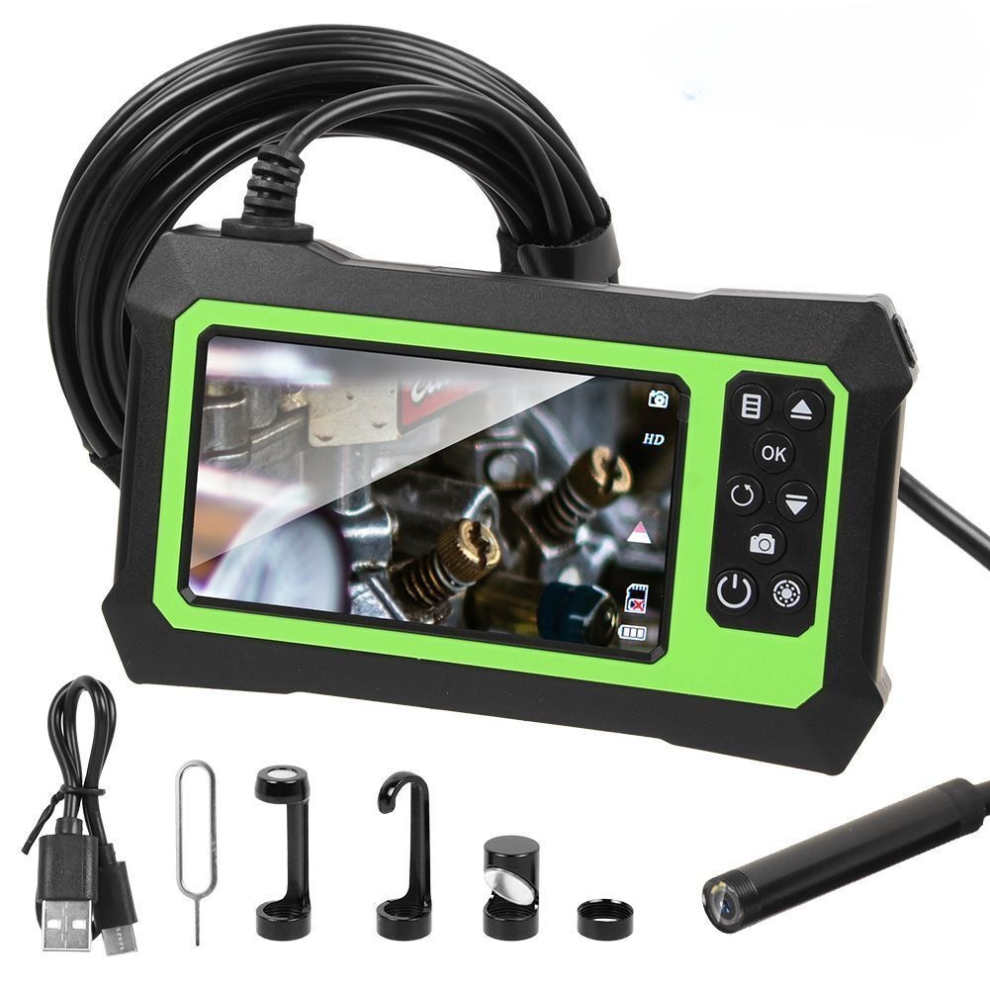 Endoscope Camera With 8 Led Lights, Borescope Camera 1080P Hd Inspection Device With 4.3 Inch Clear Display, Ip67 Waterproof Handheld Snake 9169997296870