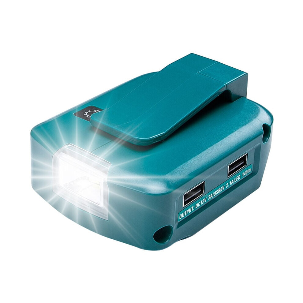 Versatile Power Source For Your Tools And Devices, Lithium-Ion Battery Adapter Ensuring Durability And Portability For Job Site And Beyond, 2 Usb 9448196383797