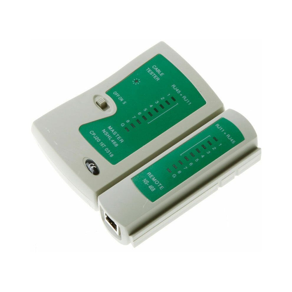 Ethernet Wire Test Tool With Fast And Efficient Scanning, Continuity Tester For Reliable Network Diagnosis, For Rj45 Rj11 Rj12 And Various Cable Types 9173940447134