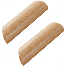 Poignées décoratives pour meubles, poignées en bois au style unique pour tiroirs de placard et armoire, garantie de qualité, bois de hêtre